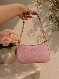 Pink Coach Terri bag