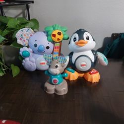 Fisher price learning syncable all together for group Interaction