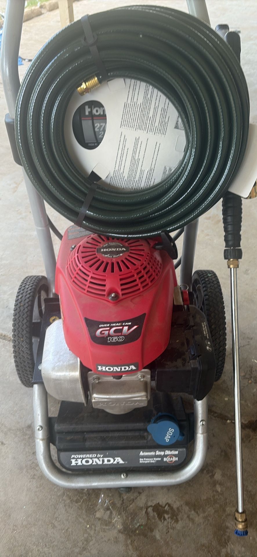 Honda Gvc 160cc Pressure Washer