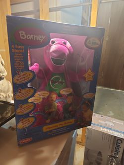 Playskool Especially My Barney Talking Singing Plush Stuffed 2000 Vintage B9