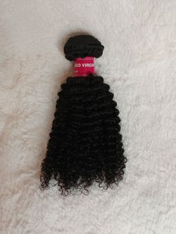 RAW VIRGIN BRAZILIAN DEEP CURLY BUNDLE 14"