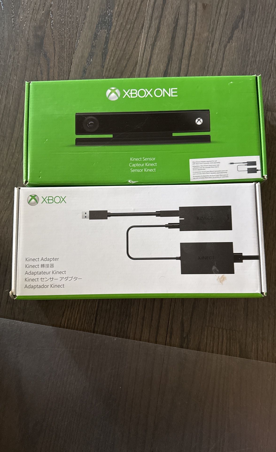 Xbox One Kinect Sensor And Adapter