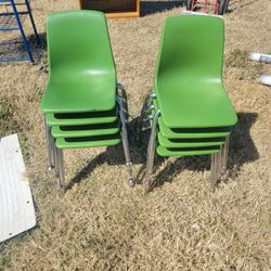 Small Green Chairs