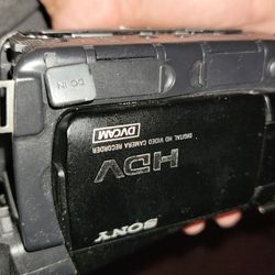Sony camcorder