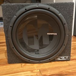 Subwoofer In Box With Amp
