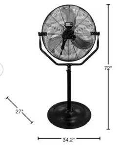 BRAND NEW FAN WITH PEDESTAL 