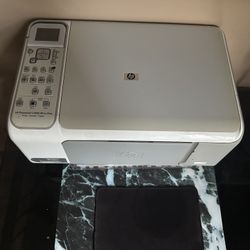 Free Computer Table  With HP Printer And Chair