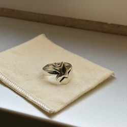 James Avery Retired Shooting Start Ring size 6