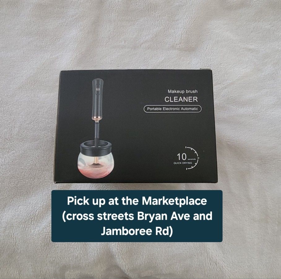 Electric Makeup Brush Cleaner and Dryer - Quick Wash and Dry in Seconds