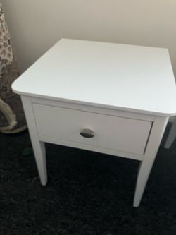 White End Table