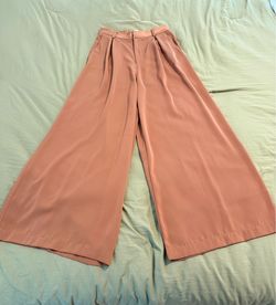 Brown Wide-Leg Palazzo Pants
