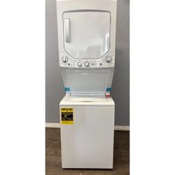 SALE!! GE 2.3 Cu. Ft. Washer & 4.4 Cu.Ft Electric Dryer Laundry Center GUD24ESSMWW