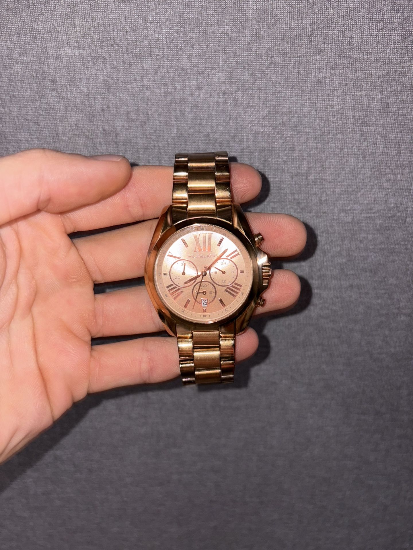 Michael Kors MK5503 Bradshaw Chronograph Rose Gold Women's Watch