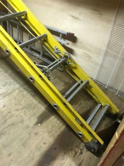 keller 24 ft extension ladder