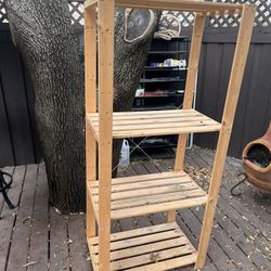 Wooden Storage Self