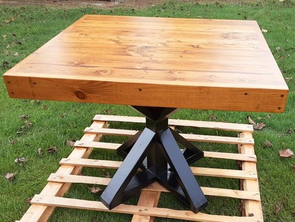 New Custom Made Indoor Outdoor Farmhouse Table 