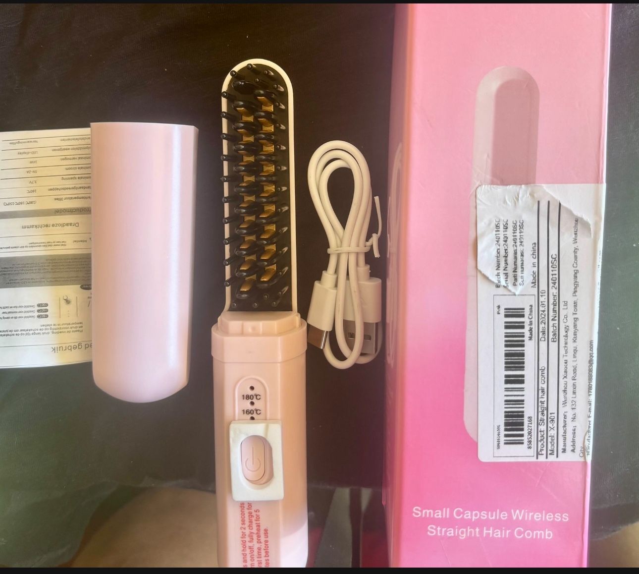 Wireless Hair Straightening