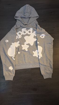 gray beluga spider hoodie 