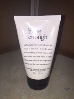 Philosophy When Hope is not Enough Smoothing Cream