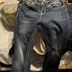 Miss Me Jeans And Adidas 8.5