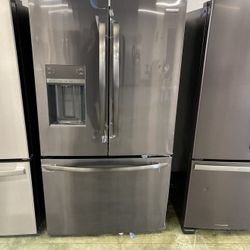 Frigidaire black stainless steal refrigerator