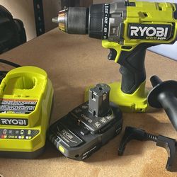 Ryobi HP 18 V Hammer Drill Set