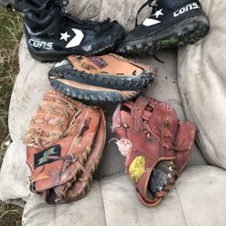 Top Of The Line Gloves And Cleets