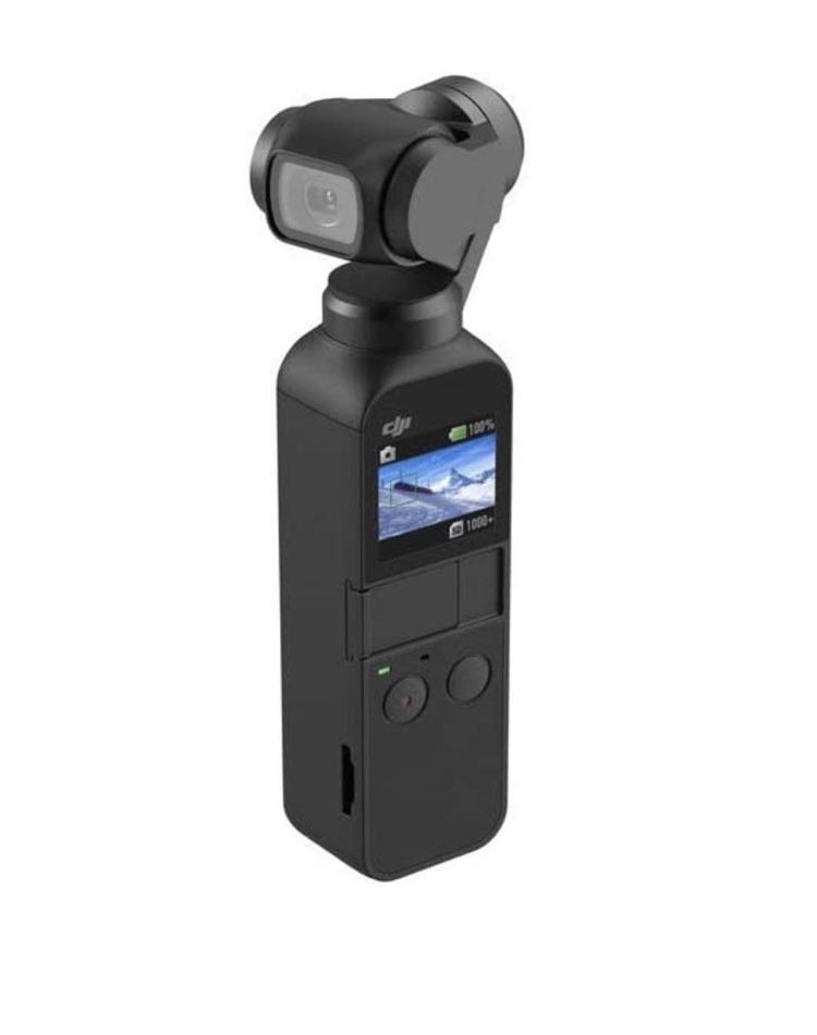 Dji Osmo pocket with extension rod and waterproof case