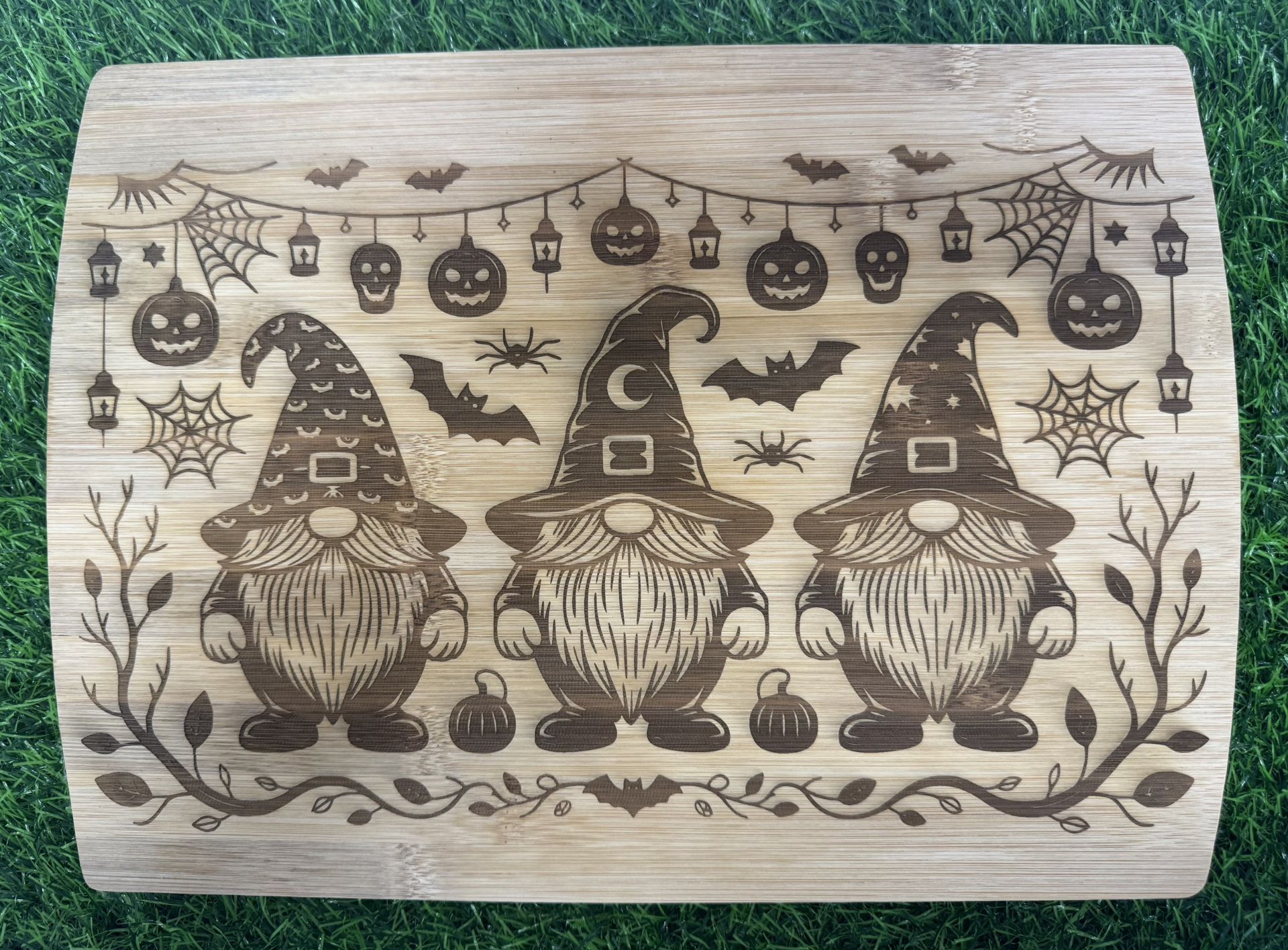 Partying Gnomes Cutting Board