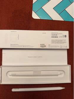 1 New Apple Pro Pencil In Box And 1 Slightly Used Apple Pro Pencil No Box