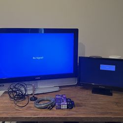 Sony Vizio, Dynex, Roku Fire Stick And Antenna
