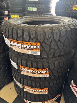✅📲265/70/18 vendo set de llantas nuevas arroyo rt