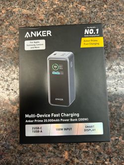 ANKER multi device fast charging
