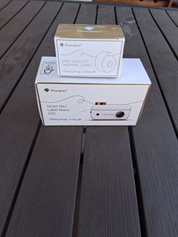New Phomemo Mini Label Maker + Label Tape Bundle
