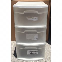 3 Drawer Storage Organizer