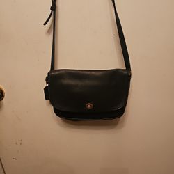 Nice Vintage Coach Blk Pet Smn Free