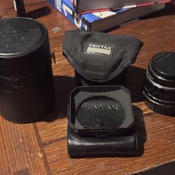 Pentax 67 Lenses 45mm 75mm Shift 90mm LS