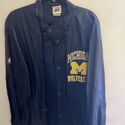 Vintage Michigan Windbreaker