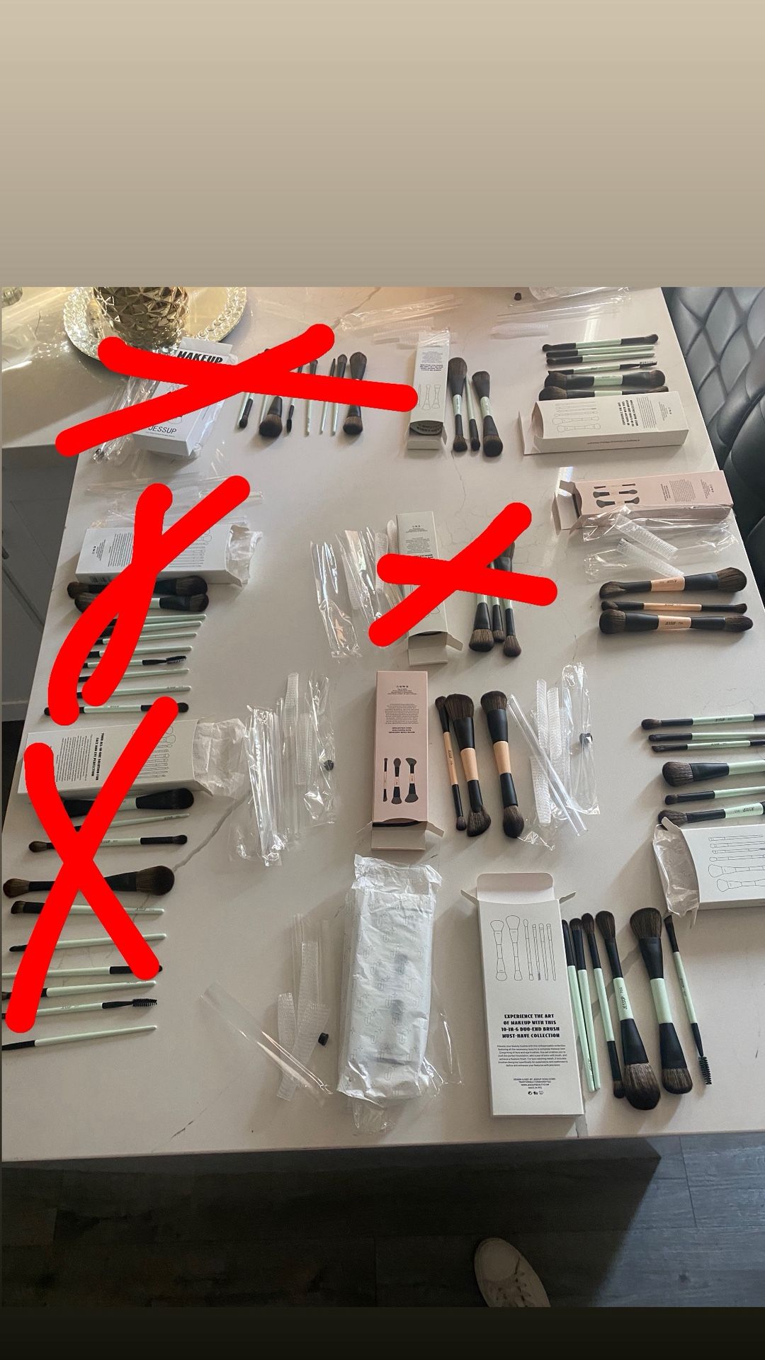 Jessup make up brushes 
