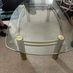 Glass Top Coffee Table