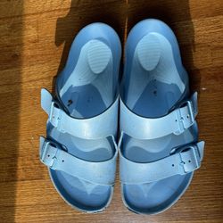 Blue Birkenstock Sandals