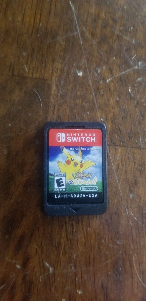Pokemon Let's Go Pikachu Nintendo Switch
