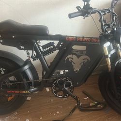 It’s A Goat Power Bike Needs A Battery 