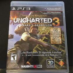 Uncharted 3 For PS3