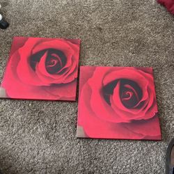 Picture Pair Of Roses