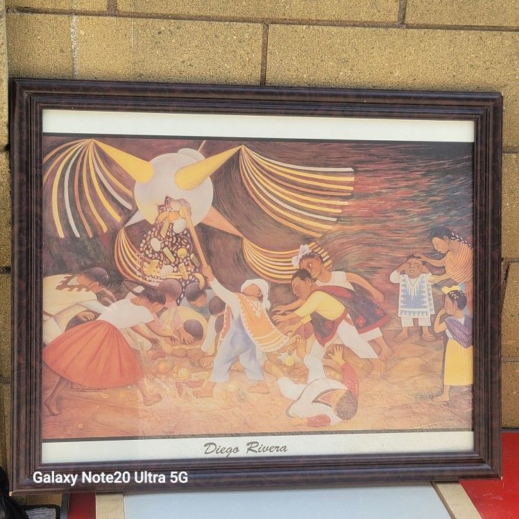 Diego Rivera Painting