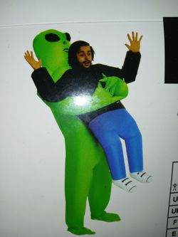 Alien inflatable Halloween costume