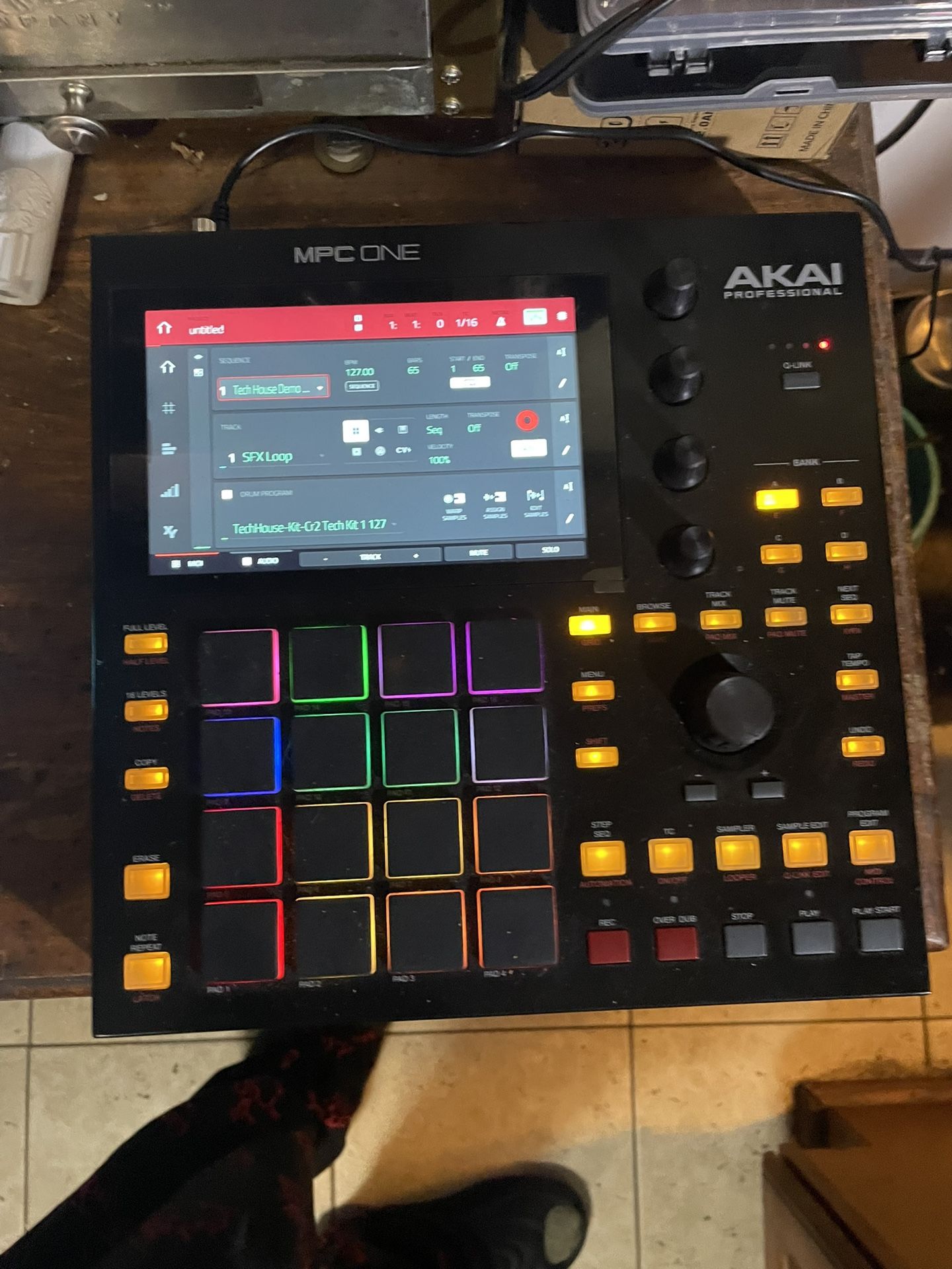 Akai MPC One Standalone MIDI Sequencer