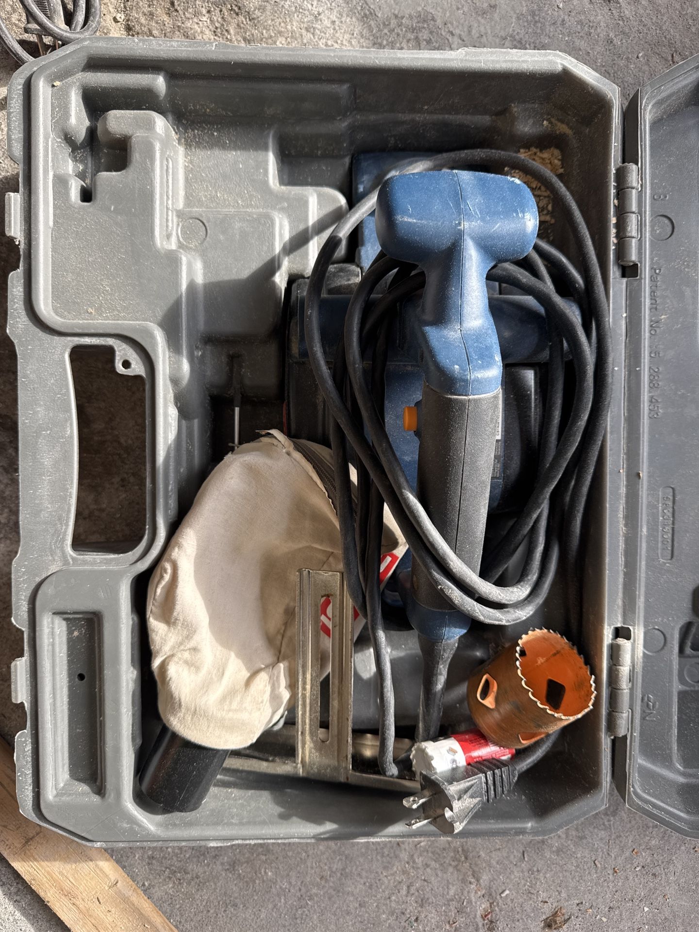 Ryobi power bag sander