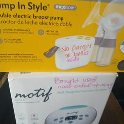 Free Breast Feeding Suppies As Is